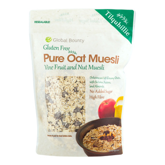 Müsli ovesné bezlepkové 425 g   TILQUHILLIE