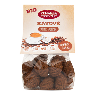 Sušenky kávové s kokosem 100 g BIO   ZEMANKA