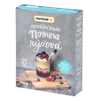 Kaše rýžová bezlepková 300 g   NOMINA