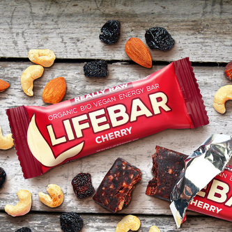 Tyčinka Lifebar třešňová 47 g BIO   LIFEFOOD