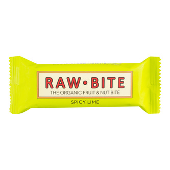 Tyčinka ovocná se šťávou z limetky 50 g BIO   RAWBITE