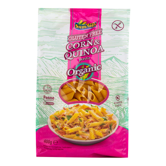 Těstoviny penne kukuřično-quinoové 400 g BIO   SAMMILLS