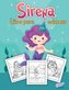 Sirena  Libro para colorear para niños