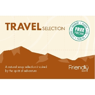 Friendly Soap přírodní mýdlo set cestovních mýdel 4x 95g
