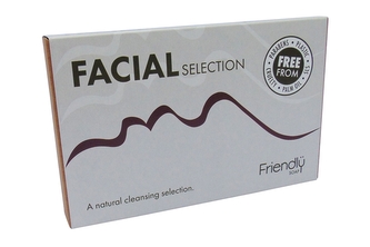 Friendly Soap přírodní mýdlo set mýdel pro péči o obličej 4x 95g
