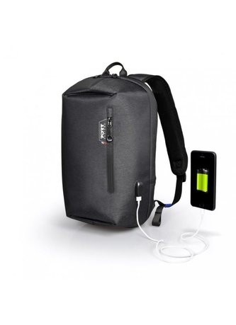 PORT DESIGNS SAN FRANCISCO BACKPACK batoh na 15,6’’ notebook a 10,1\" tablet, šedý