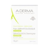 A-Derma Les Indispensables Tuhé mýdlo Dermatological Cleansing Bar 100 g pro ženy