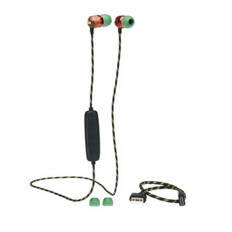 MARLEY Smile Jamaica Wireless 2 - Rasta, bezdrátová sluchátka do uší s mikrofonem