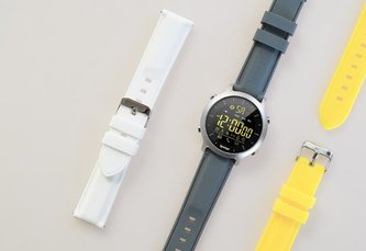 Sponge náhradní pásky pro Smartwatch SURFWATCH, 3ks - šedý, žlutý a bílý