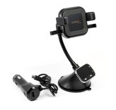 Technaxx FM transmitter s funkcí bezdrátového nabíjení 10W a přehrávání hudby (FMT1200BT)