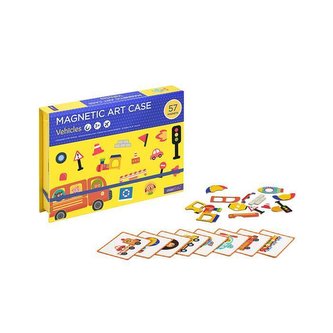MierEdu Kreativní magnetická sada - dopravní prostředky MierEdu Kreativní magnetická sada - dopravní prostředky