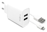 FIXED síťový nabíječ Apple lightning 15W s MFI,Whi