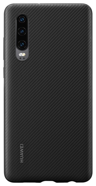 Huawei P30 PU Case Black