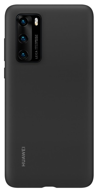 Huawei P40 Silicone Case Black