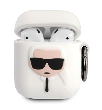 Karl Lagerfeld Karl TPU Case Apple Airpods, White