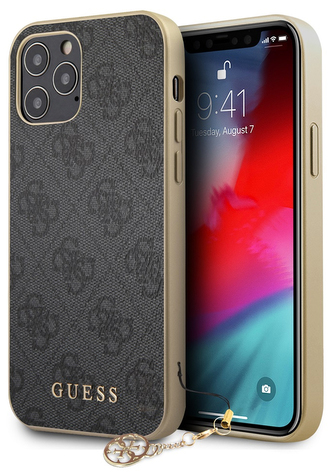 Guess Charms Hard Case 4G iPhone 12 Pro Max, Grey