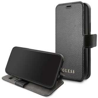 Guess IriDescent Book pouzdro iPhone 12/12 Pro,BLK