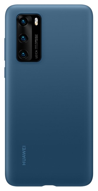 Huawei P40 Silicone Case Blue