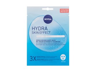 Nivea Hydratační textilní maska Hydra Skin Effect (Serum Infused Sheed Mask) 20 ml woman
