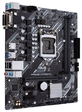 ASUS PRIME H410M-K / H410 / LGA1200 / 2x DDR4 DIMM / mATX