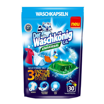 Waschkönig Universal kapsle na praní 30 ks