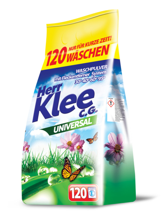 Klee prací prášek Universal 10kg folie - 120WL