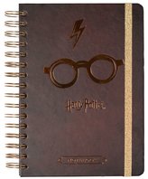 Poznámkový blok Harry Potter: Brýle Kroužková vazba (A5 14,8 x 21,0 cm)