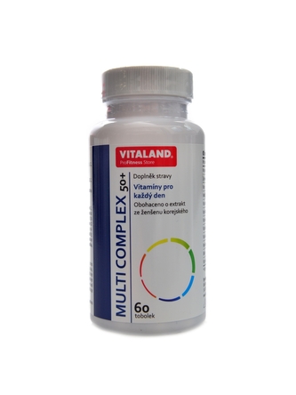 Vitaland - Multikomplex 50+ 60 kapslí