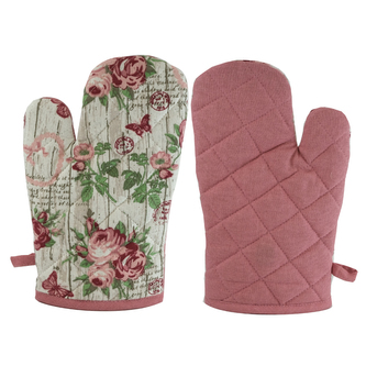 Kuchyňská chňapka s magnetem 17*27 cm, Růže
