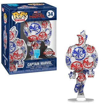 Funko POP Artist Series:Patriotic Age - Captain Marvel (limited exclusive edition)