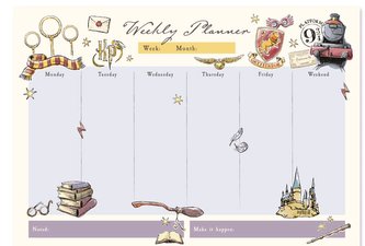 Stolní plánovací blok A4 Harry Potter: (29,7 x 21 cm) Stolní plánovací blok A4 Harry Potter: (29,7 x 21 cm)