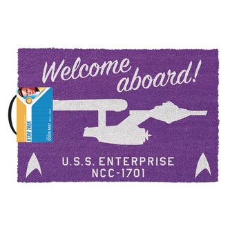 Rohožka Star Trek - Welcome Aboard!