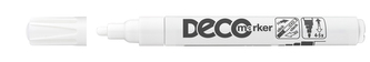 Lakový popisovač "Decomaker", bílá, 2-4mm, ICO Lakový popisovač "Decomaker", bílá, 2-4mm, ICO