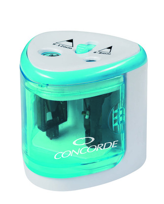 Ořezávátko CONCORDE Duo, na baterie, modrá