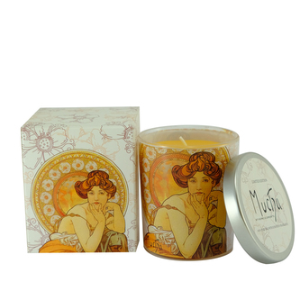 Home Elements Vonná svíčka Mucha - Zahradní Gardénie 160 g