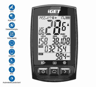 Cyklocomputer IGET CYCLO C210