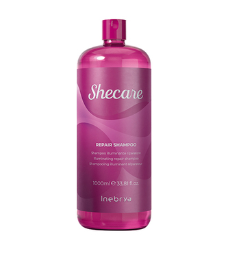 Inebrya SHECARE Repair Shampoo šampon pro regeneraci a zvýšení lesku 1000 ml