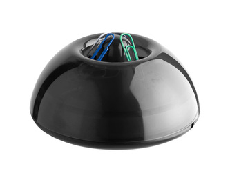 Zásobník na sponky magnetický,  ICO "Lux", šedý-dýmový