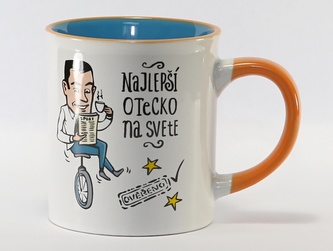 Hrnek ker. - najlepší otecko 320 ml