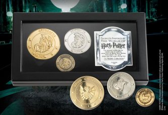 Harry Potter: Kolekce čarodějnických peněz - mince z Gringottovy banky Harry Potter: Kolekce čarodějnických peněz - mince z Gringottovy banky