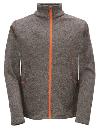 LUSTEBO-pánská mikina (flatfleece) - šedá - 3XL