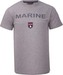 MARINE - pánské triko - Grey Melange - XL