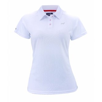 FRÖSAKER -dámské funkční triko s kr. rukávem / pique bílá - 38