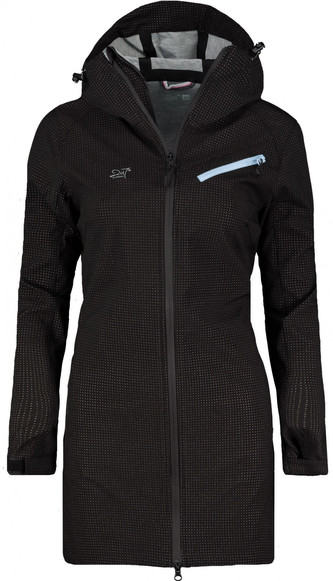 Klappsta, dámský kabát - černý - 40