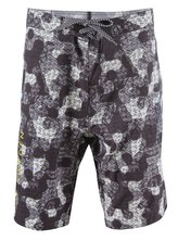 Moholm- pánské běžecké kraťasy - černé / AOP - S