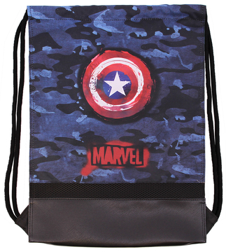 Batoh - pytlík gym bag Marvel|Captain America: Supreme (34 x 49 cm)