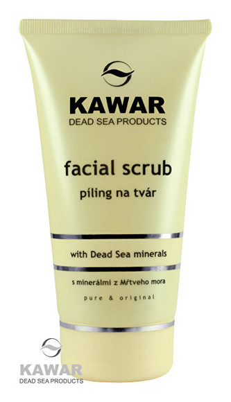 Kawar Pleťový peeling s minerály z Mrtvého moře 150 ml