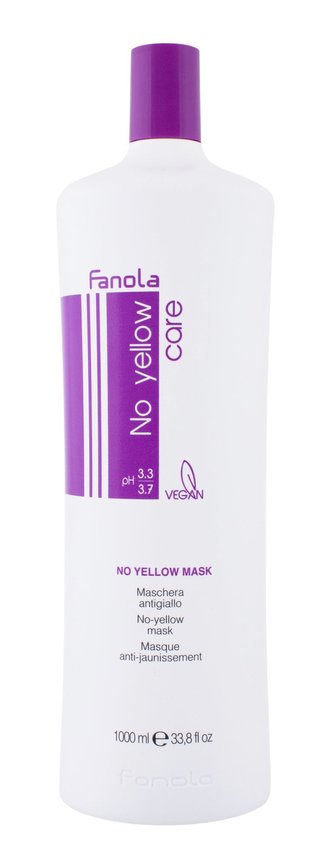 Fanola No Yellow Maska na vlasy 1000 ml pro ženy
