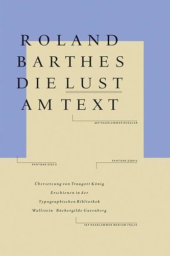 Die Lust am Text