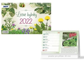 Léčivé bylinky 2022 - stolní kalendář